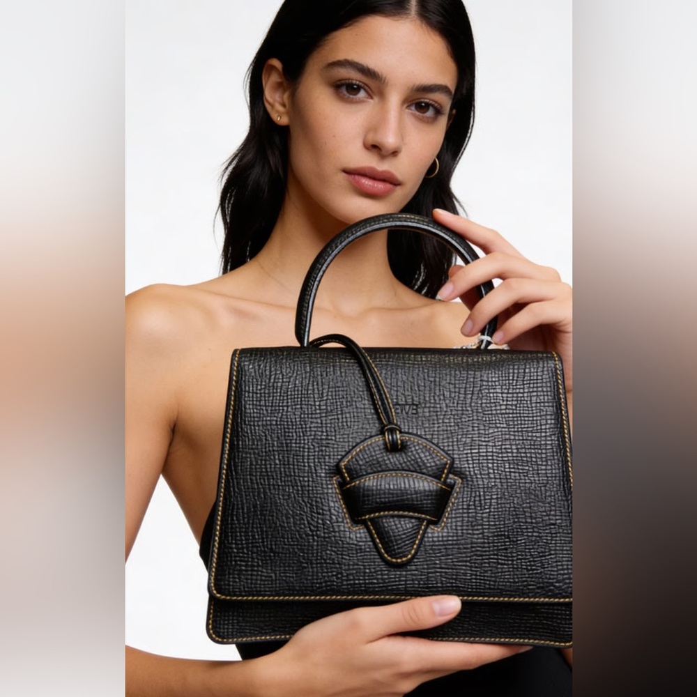 7-26 Preloved Loewe Barcelona Handbag